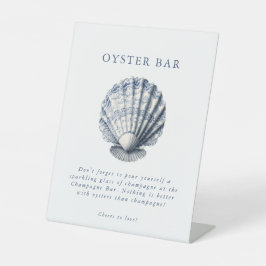 Das Brautparty des Marktes für Küstenmärkte Sockelschild