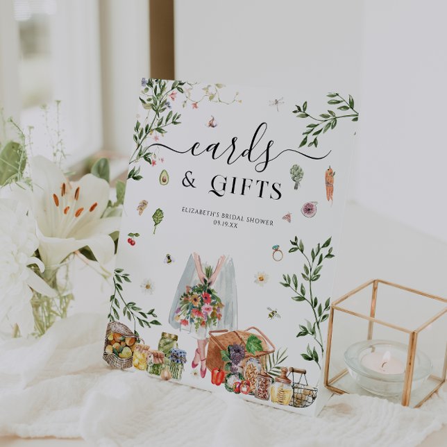 Das Brautparty des Marktes | Karten und Geschenke Sockelschild (Von Creator hochgeladen)