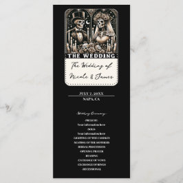 Das BREITE Tarot Skeletons Bride & Groom Programm