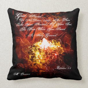 Das brennende Bush-Kissen Kissen