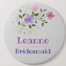 Das Bridesmaid Button-Abzeichen Button