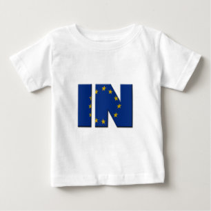Das britische In/Out-EU-Referendum. IN mit der Eur Baby T-shirt