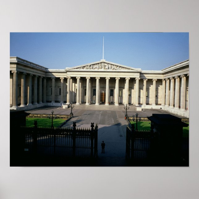 Das Britische Museum Poster (Vorne)