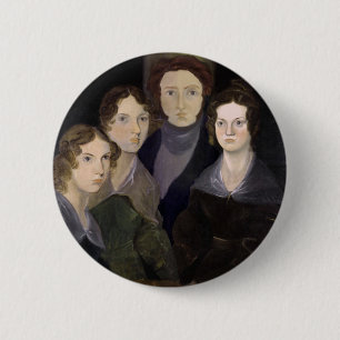 Das Brontës ~ wieder hergestellte Säulen-Porträ Button