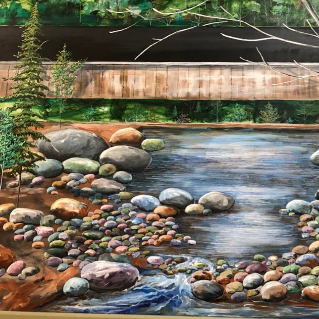 DAS BROOK SZENE WOHNZIMMER QUADRATISCHE WANDUHR (Von Creator hochgeladen)