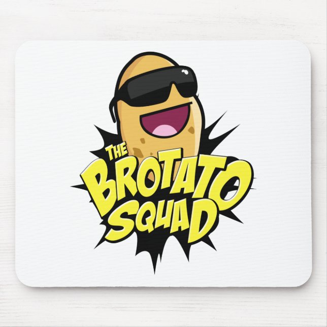 Das Brotato Gruppen-Symbol! Mousepad (Vorne)