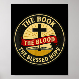 Das Buch, Blut Und Gesegnete Hoffnung, Kjv Poster