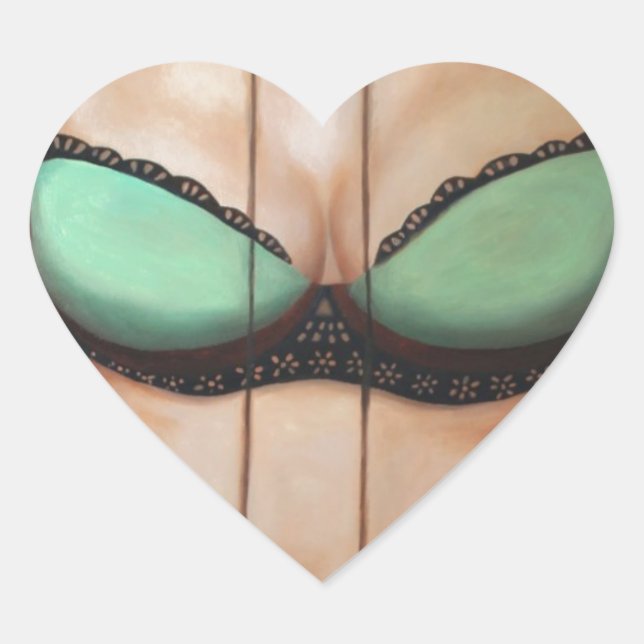 Das Buch Bras Herz-Aufkleber (Vorderseite)