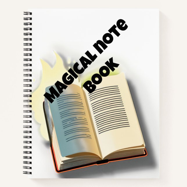 Das Buch, das mich schrieb Notizbuch (Vorderseite)