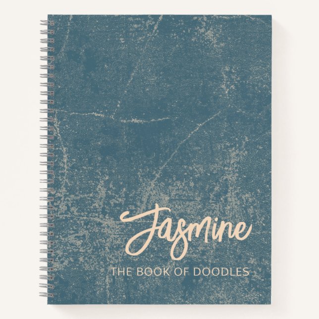 Das Buch Doodles Blue Ideas and Art Journal (Vorderseite)