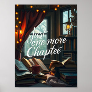 Das Buch Lover - Reading Corner Poster