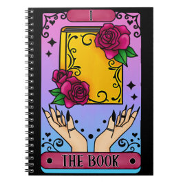 Das Buch-Tarot-Notebook Notizblock