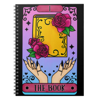 Das Buch-Tarot-Notebook Notizblock