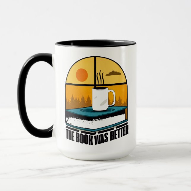 Das Buch war besser - das Lesevergnügen Tasse (Links)