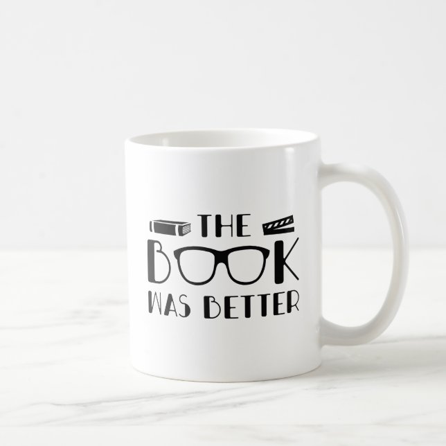 Das Buch war besser Kaffeetasse (Rechts)