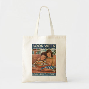Das Buch-Wochen-Tasche 1948 Kinder Tragetasche