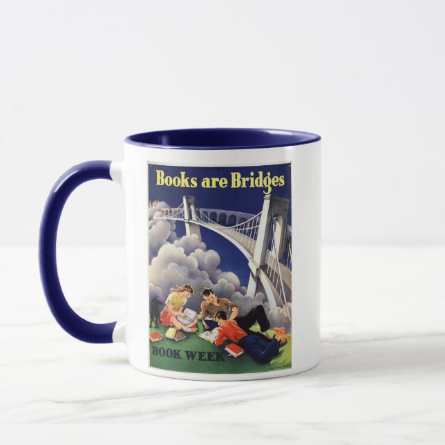 Das Buch-Wochen-Tasse 1946 Kinder Tasse (Links)