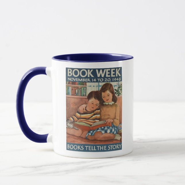 Das Buch-Wochen-Tasse 1948 Kinder Tasse (Links)
