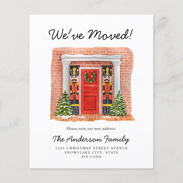 Das Budget, das wir für die Haustür wegbewegt habe (Vorderseite)