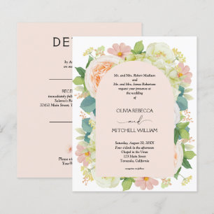 Das Budget für eine Blütenpink-Hochzeit