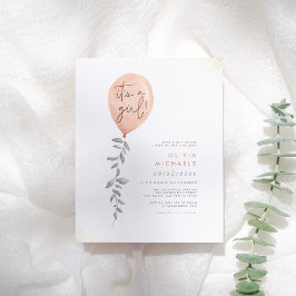 Das Budget ist eine Girl Balloon Greenerenerity Ba