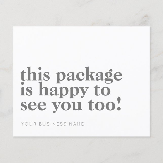 Das Budget-Paket freut sich, Sie bei Ihrem Unterne (Vorderseite)