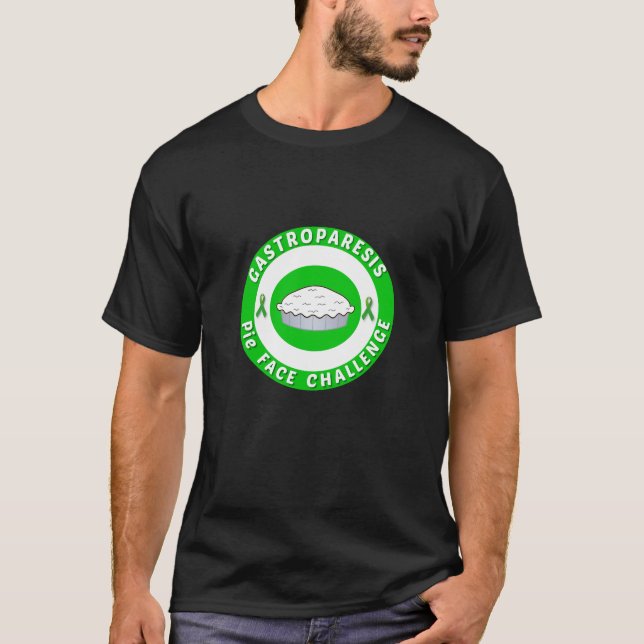 Das Bullaugen-Logo-T - Shirt der Männer dunkler (Vorderseite)
