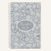 Das Bullet Journal von Soft Blue Floral Water