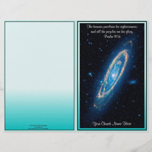 Das Bulletin der Himmelskirche Flyer (Vorne)