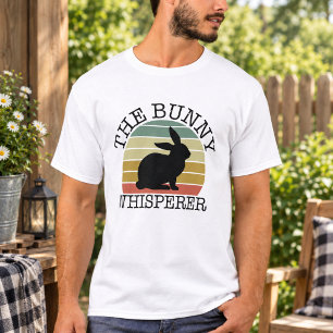 Das Bunny-Whisperer-Shirt, cooler Kaninchenliebhab T-Shirt