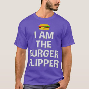 Das Burger Flipper Funny Cook Geschenk T-Shirt