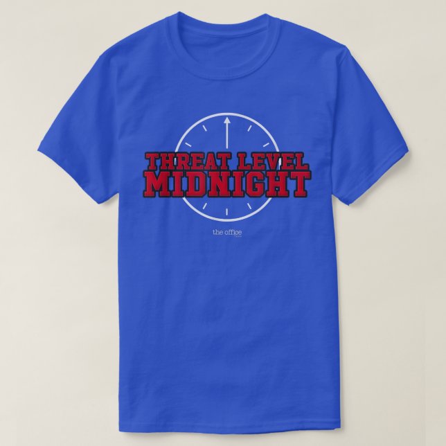 Das Büro bedroht Mitternacht T-Shirt (Design vorne)