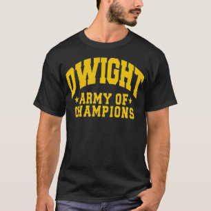 Das Büro Dwight Armee der Champions T-Shirt