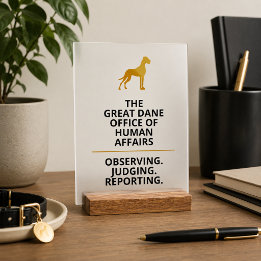 Das Büro für menschliche Angelegenheiten der Deuts Acrylschild