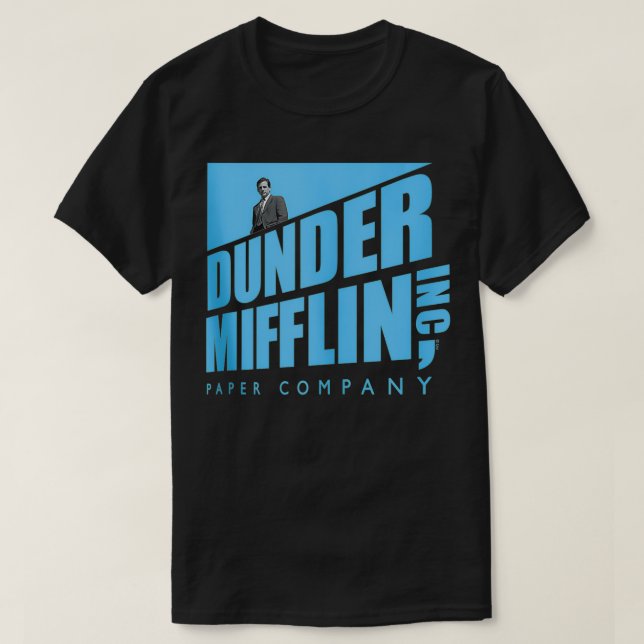 Das Büro Michael auf dem Dach T-Shirt (Design vorne)