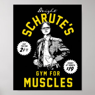 Das Büro Schrutes Gym Poster