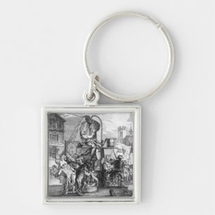 Das Butifyer, auswirken The Times, 1762 Schlüsselanhänger