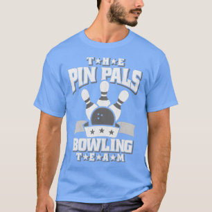 Das Button Pals Bowling Team T T-Shirt