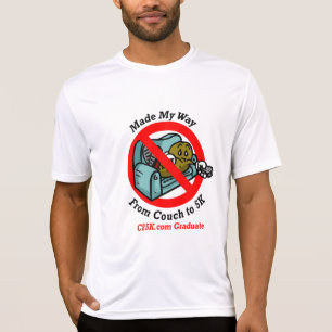 Das C25K der Männer graduiert Mikrofaser-T - Shir T-Shirt