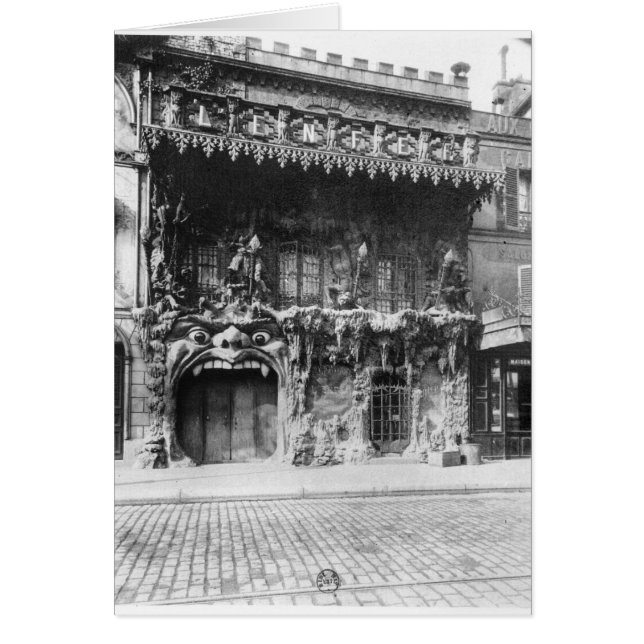 Das Cabaret de l'Enfer in Paris (Vorne)