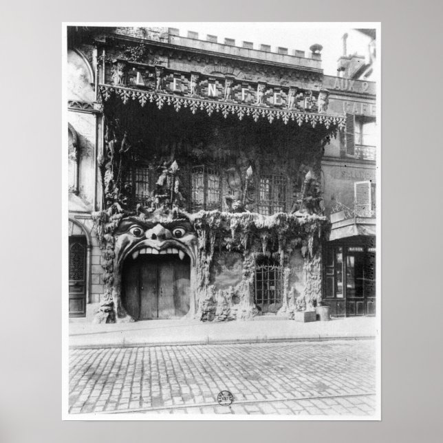 Das Cabaret de l'Enfer in Paris Poster (Vorne)