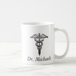 Das caduceus-Symbol Tasse
