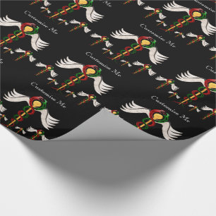 Das Caduceus (Vollfarbigkeit) Geschenkpapier