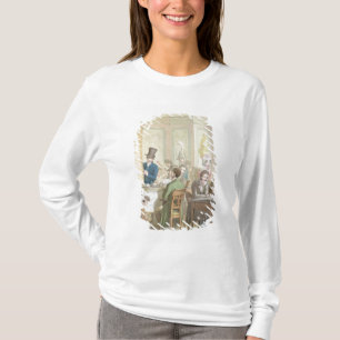 Das Café de Commerce, von 'Verzeichnisde Paris T-Shirt