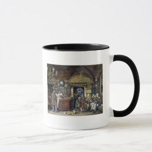 Das Café in Rom, 1856 Tasse