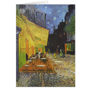 Das Café Terrasse am Abend von Van Gogh