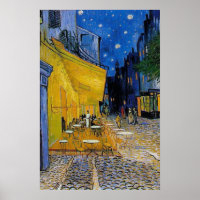 Das Café Terrasse von Vincent Van Gogh