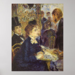 Das Café von Pierre Renoir, Vintage-Impressionismu Poster