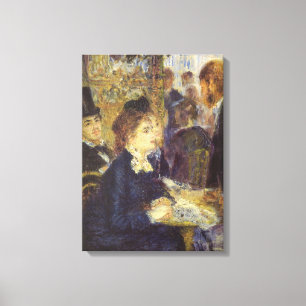 Das Café von Pierre Renoir, Vintager Impressionism Leinwanddruck