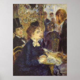 Das Café von Pierre Renoir, Vintager Impressionism Poster